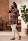 Brown Kurti