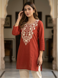 MEHROON SHORT KURTI