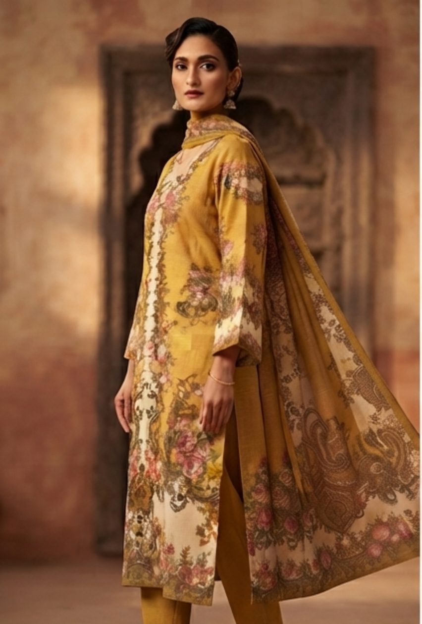 PAIR YELLOW KURTI