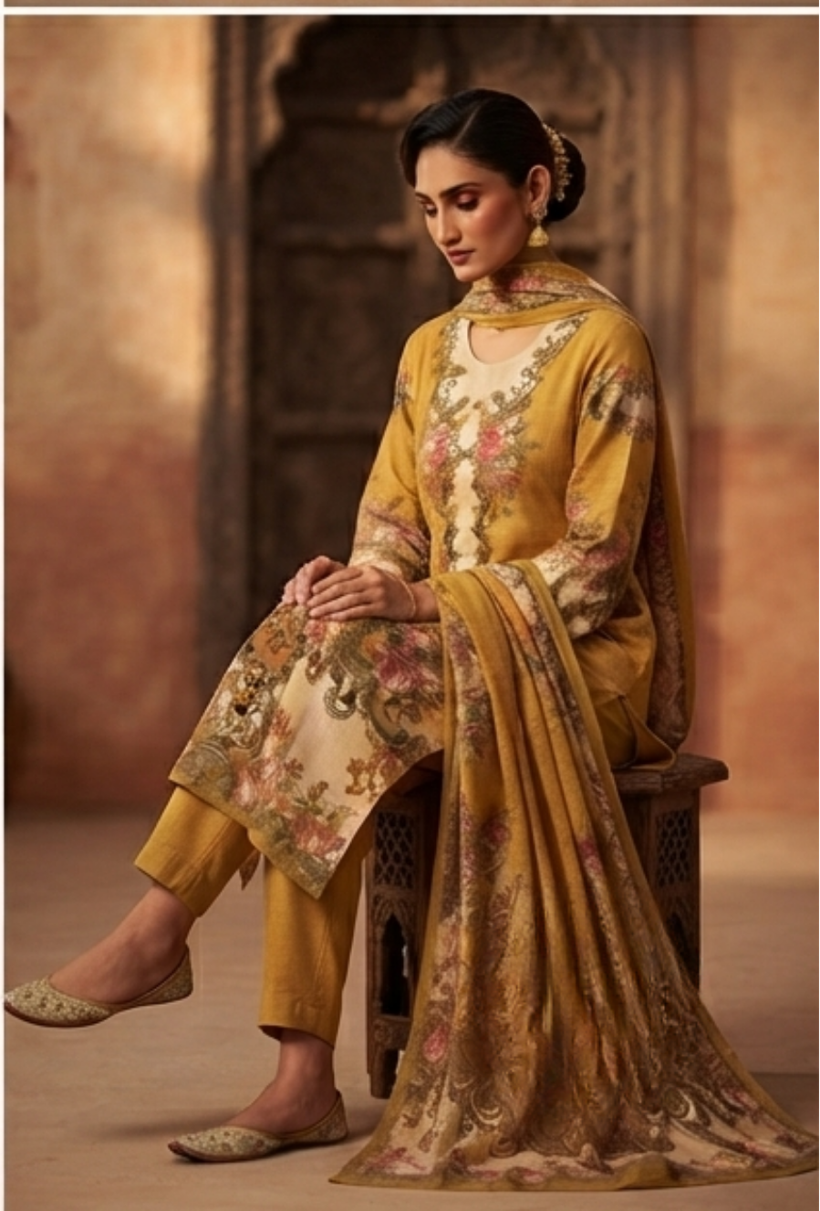 PAIR YELLOW KURTI