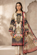 PRINT THREE PIECE SUIT