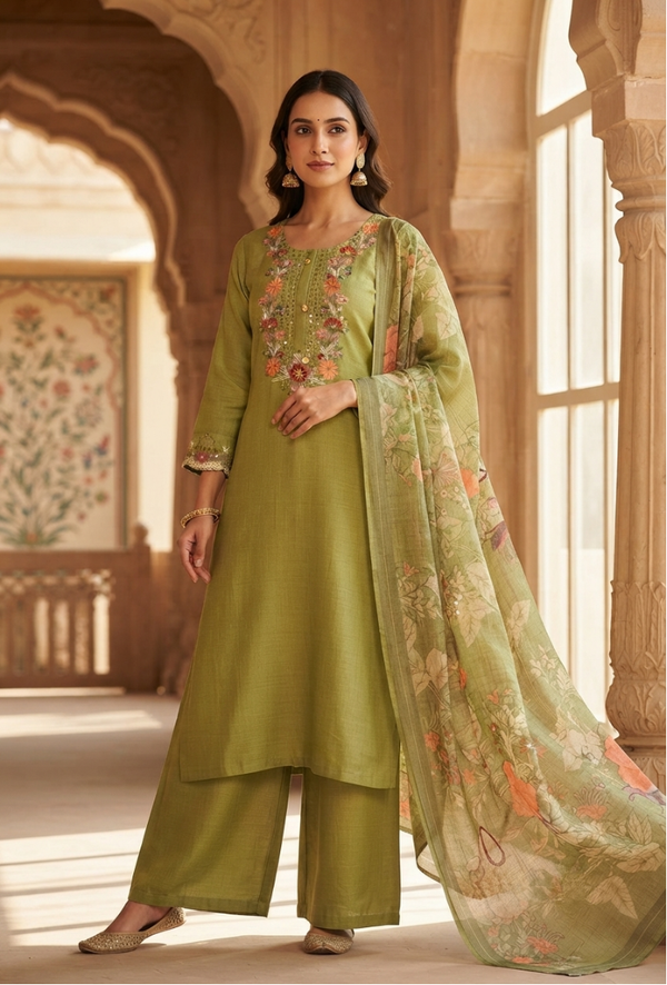 GREEN SUIT