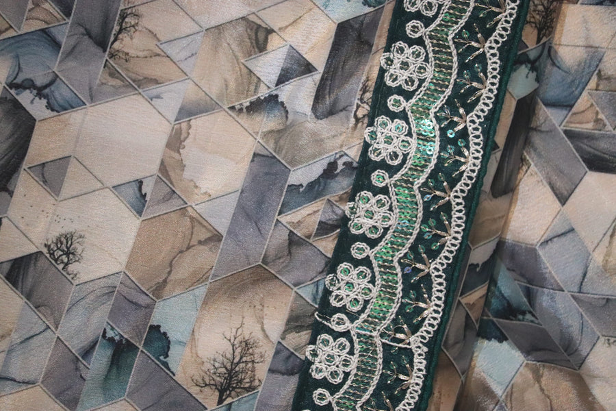 Mosaic Saree