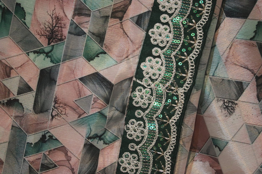 Mosaic Saree