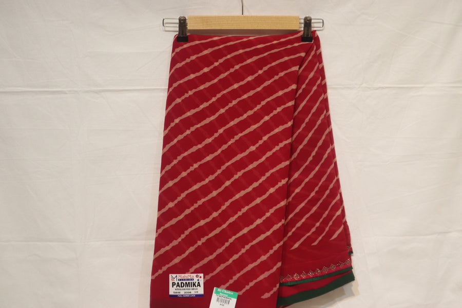 Maroon Saree