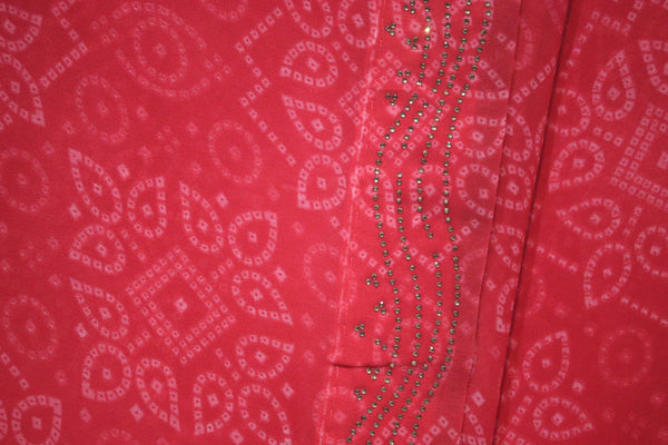 Vermilion Saree