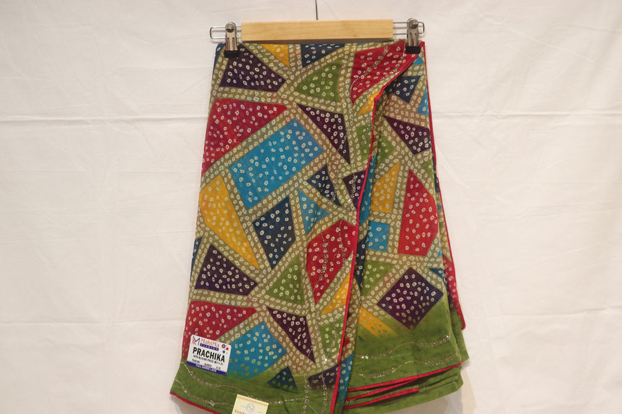 Geometric Saree