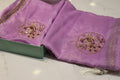 Lilac Saree