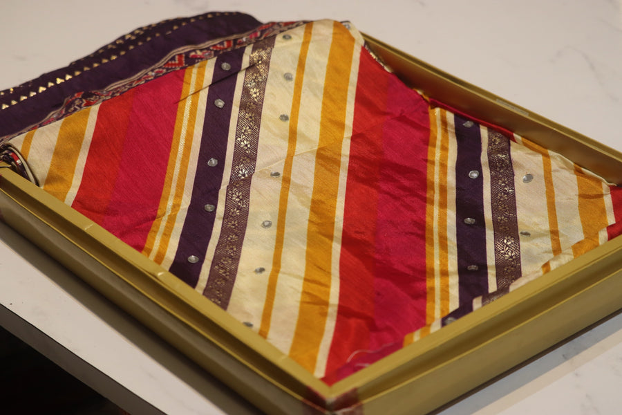 Leheriya Saree