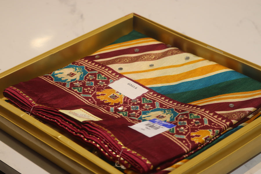 Leheriya Saree