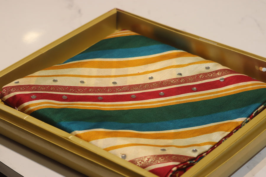 Leheriya Saree