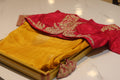 Mustard Saree