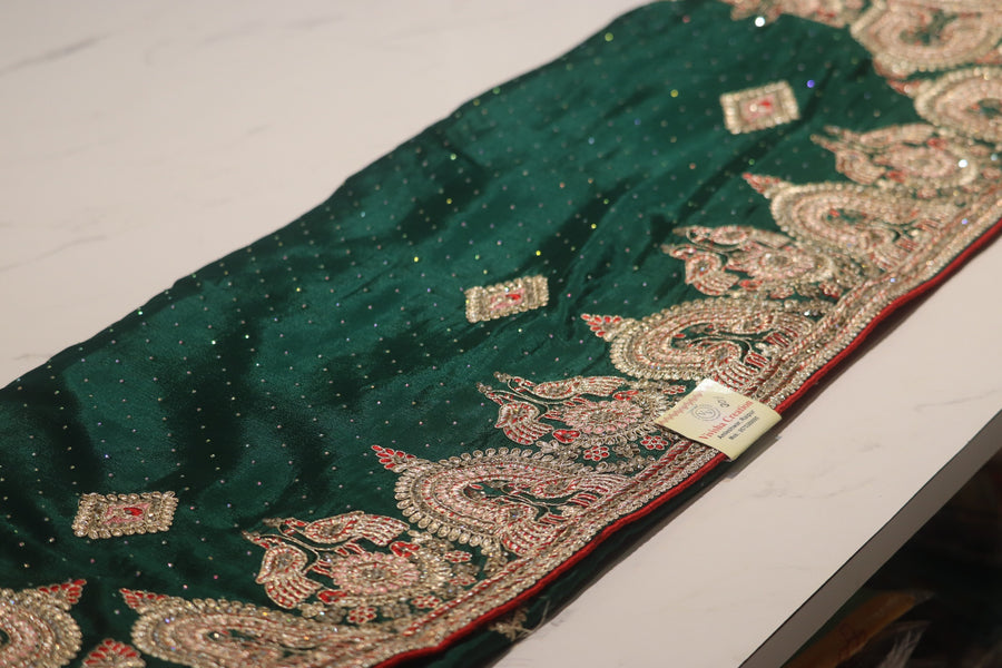 Emerald Saree