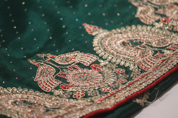 Emerald Saree