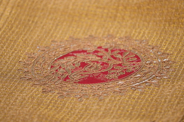 Golden Saree