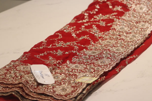 Crimson Saree