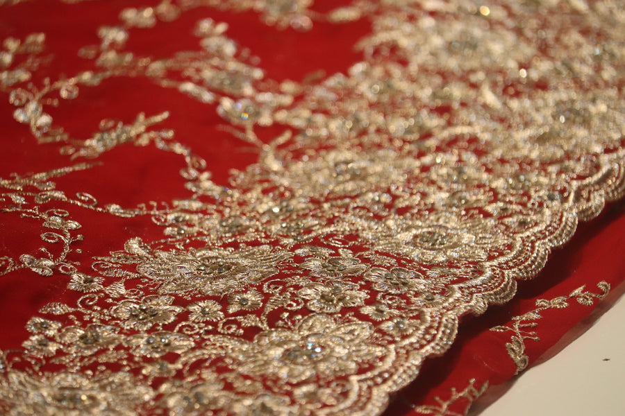 Crimson Saree